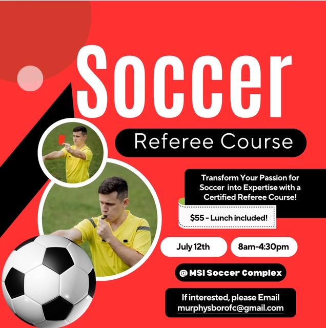 Soccer Referee Course